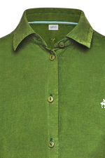 Bluse mit kontrastreicher Gamsstickerei - Miniatur 3