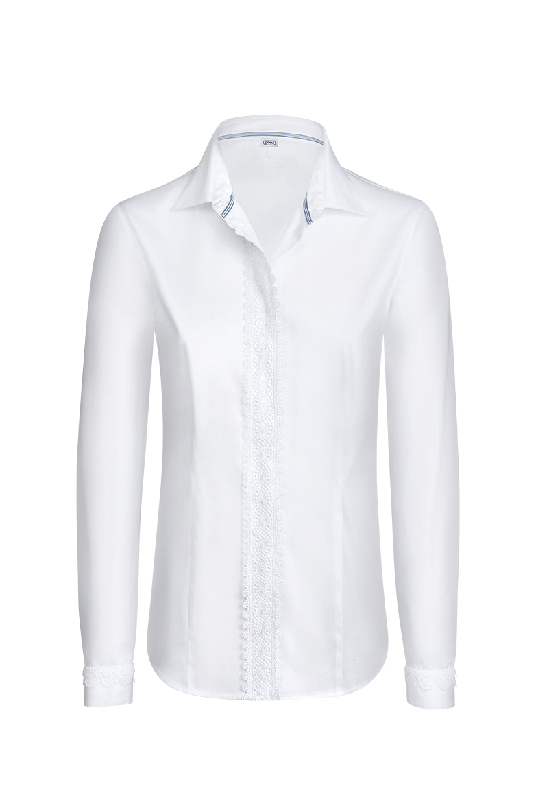 Bluse mit Spitze - Bild 1