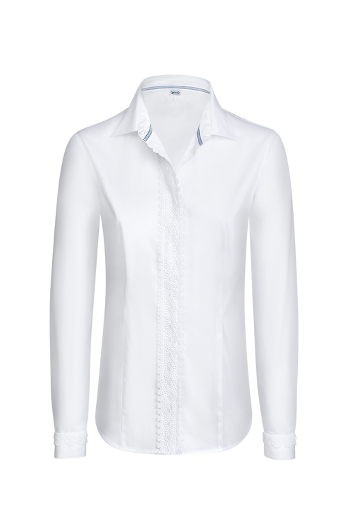 Bluse mit Spitze