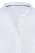 Bluse mit kunstvollem Hohlsaum - thumbnail 3