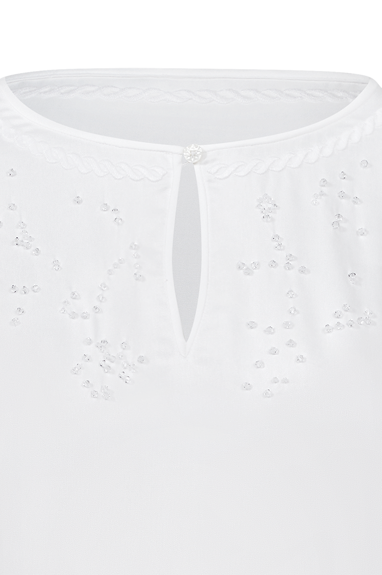 Bluse mit handgesetztem Strass - Bild 3