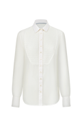 Waffle smock blouse - thumbnail 1