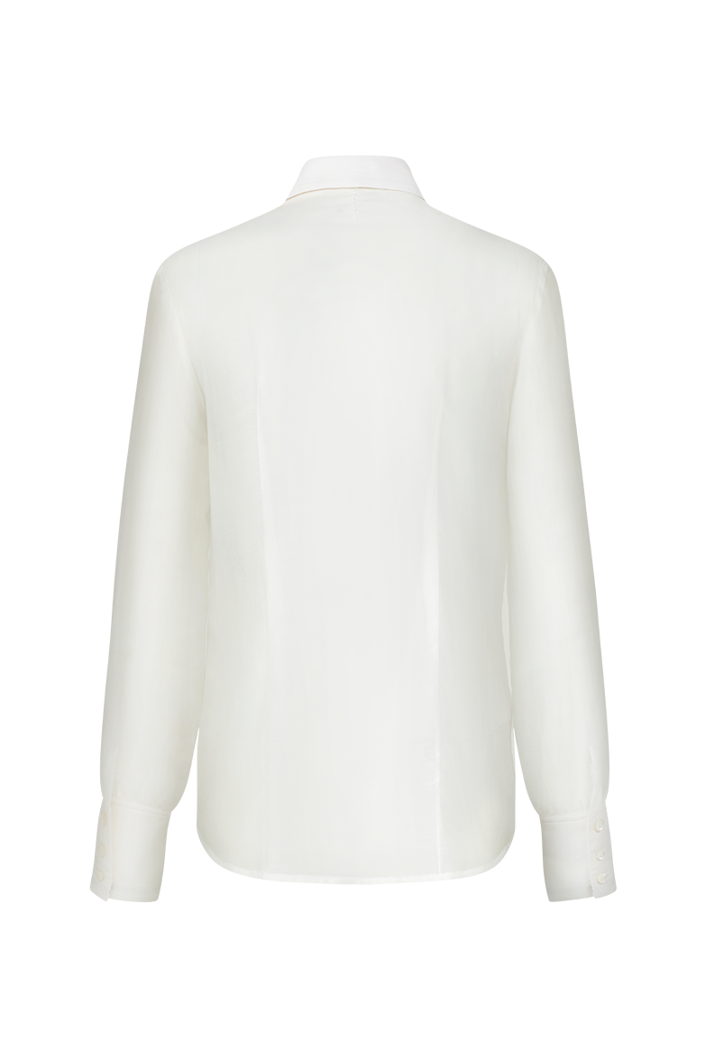 Waffle smock blouse - Image 2
