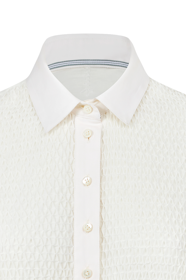 Waffle smock blouse - Image 3