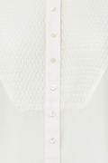 Waffle smock blouse - thumbnail 4