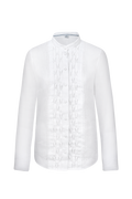 Bluse mit prachtvollem Waffelsmok - Miniatur 1