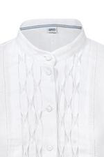Bluse mit prachtvollem Waffelsmok - Miniatur 3