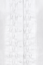 Bluse mit prachtvollem Waffelsmok - Miniatur 4