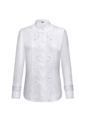 Editionsbluse aus Baumwollsatin - Miniatur 1