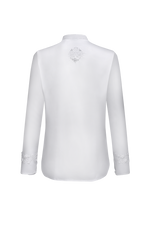 Editionsbluse aus Baumwollsatin - Miniatur 2