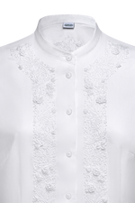 Editionsbluse aus Baumwollsatin - Miniatur 3