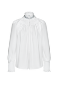 Festbluse mit Stehfalten - Miniatur 1