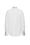 Festbluse mit Stehfalten - Miniatur 2