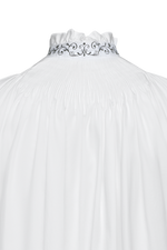Festbluse mit Stehfalten - Miniatur 5