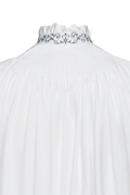 Festbluse mit Stehfalten - Miniatur 5