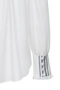 Festbluse mit Stehfalten - Miniatur 6