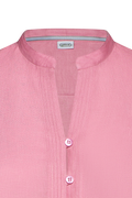 Leinenbluse mit Rüschenärmel - Miniatur 3