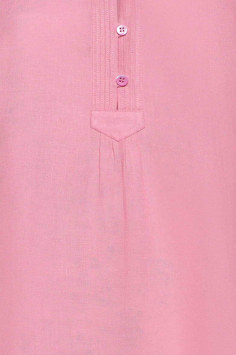 Leinenbluse mit Rüschenärmel - Bild 4