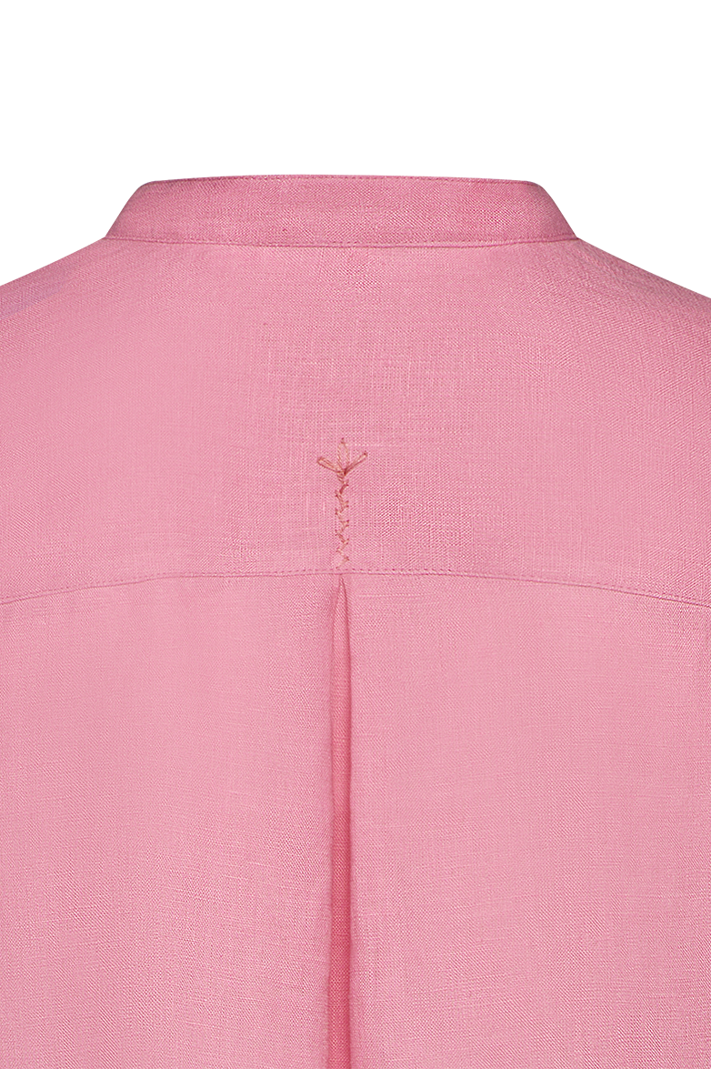 Leinenbluse mit Rüschenärmel - Bild 5