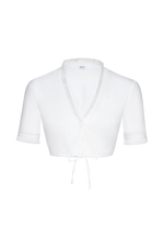 Dirndlbluse mit Fransenborte - Miniatur 1