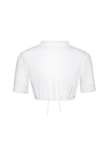 Dirndlbluse mit Fransenborte - Miniatur 2