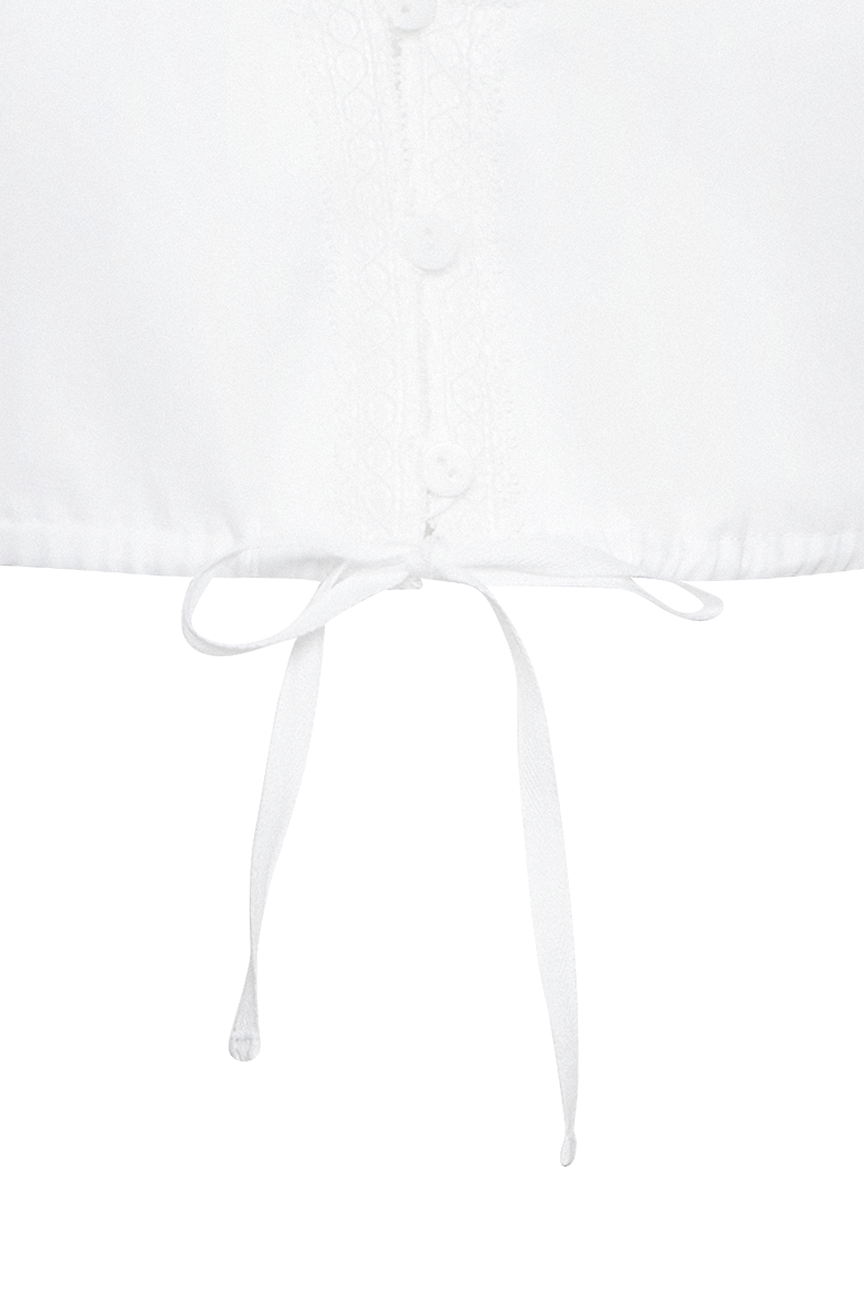 Dirndlbluse mit Fransenborte - Bild 6