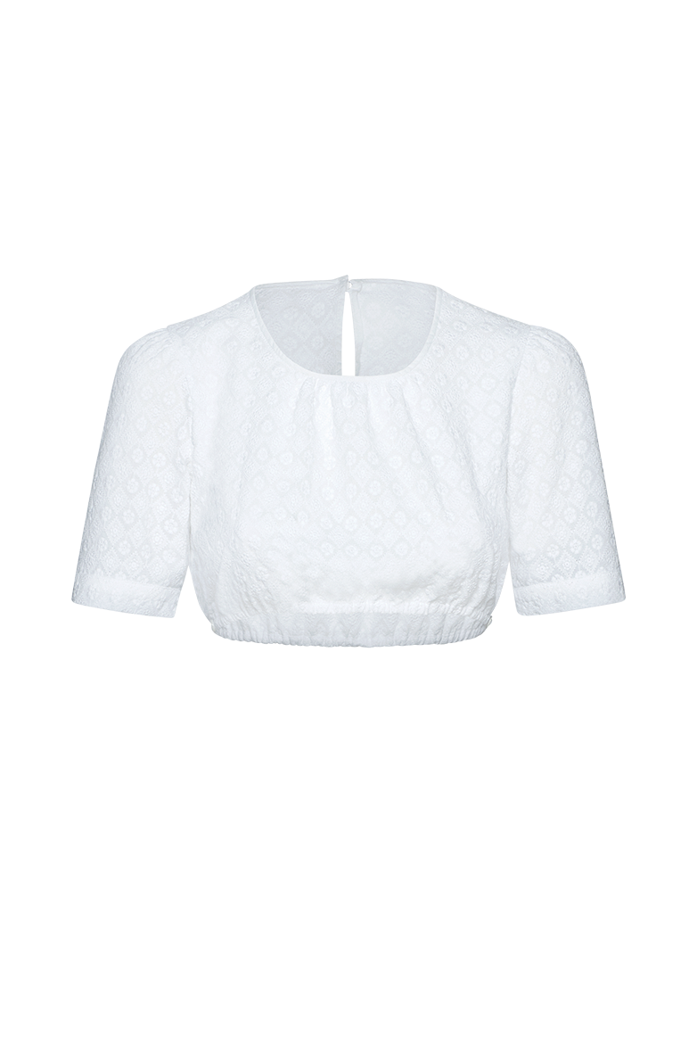 All-over bestickte Dirndlbluse - Bild 1