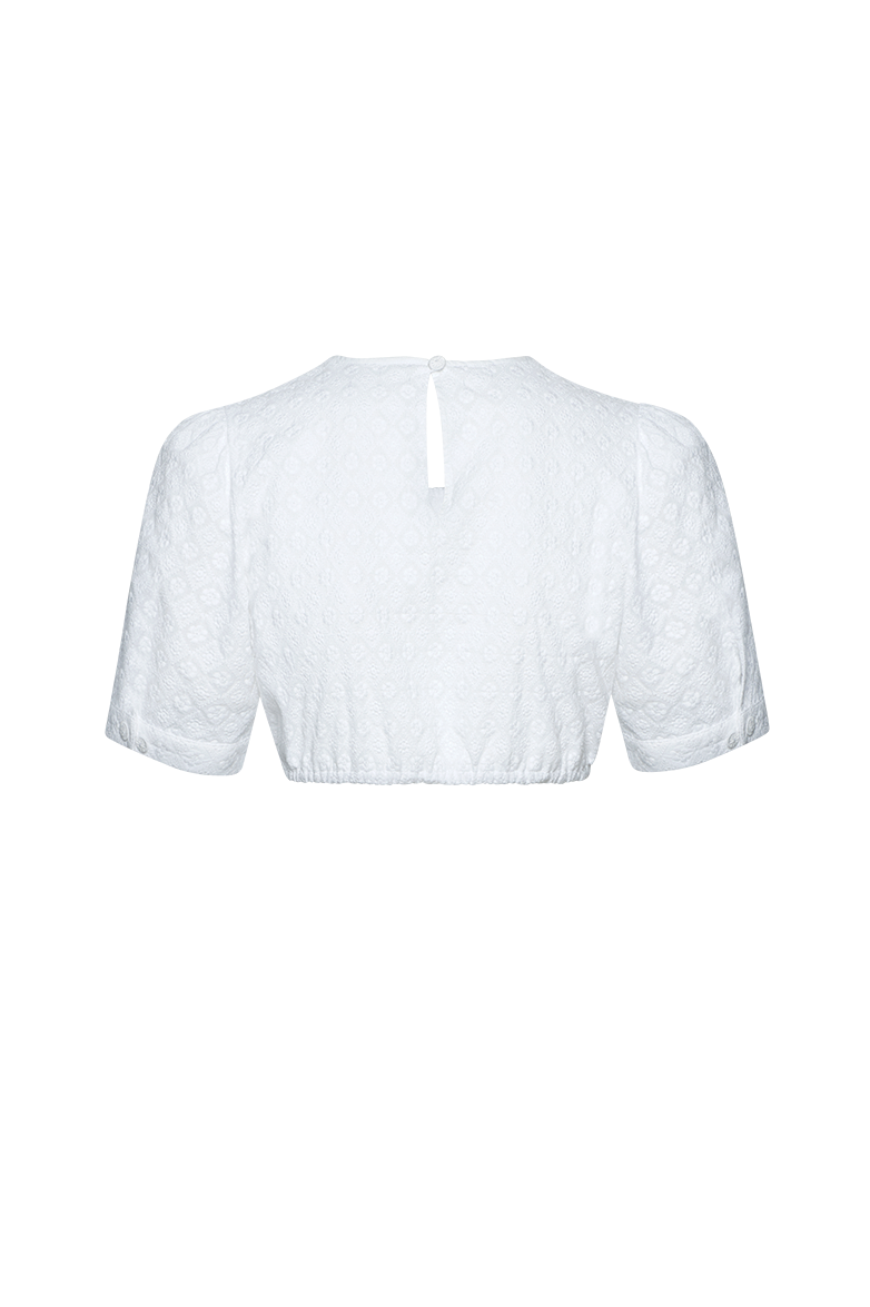 All-over bestickte Dirndlbluse - Bild 2