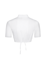 Dirndlbluse mit V-Ausschnitt - Miniatur 2