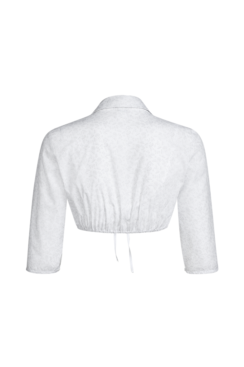Dirndlbluse mit Schalfasson - Bild 2