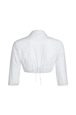 Dirndlbluse mit Schalfasson - Miniatur 2