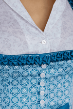 Dirndlbluse mit Schalfasson - Miniatur 7