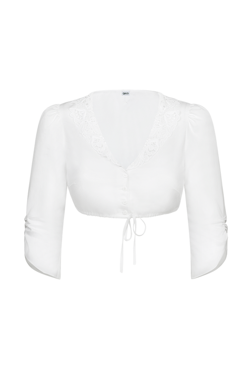 Den Hals umschmeichelnd