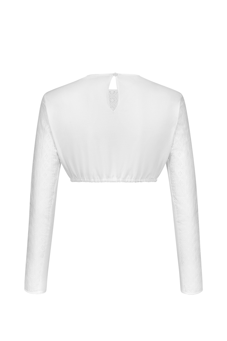 Lochstich-Dirndlbluse - Bild 2