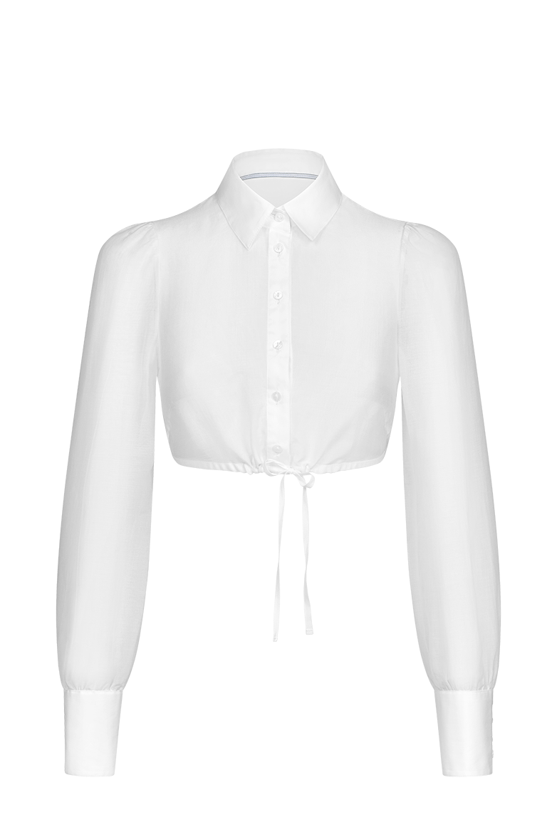 Glanz-Dirndlbluse - Translation missing: de.products.product.media.image 1