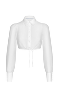 Glanz-Dirndlbluse - Miniatur 1
