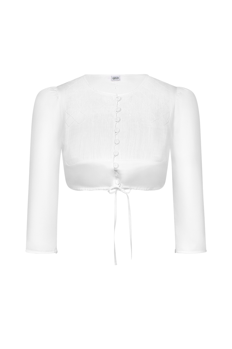 Stehfalten-Dirndlbluse - Bild 1