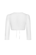 Stehfalten-Dirndlbluse - Miniatur 2