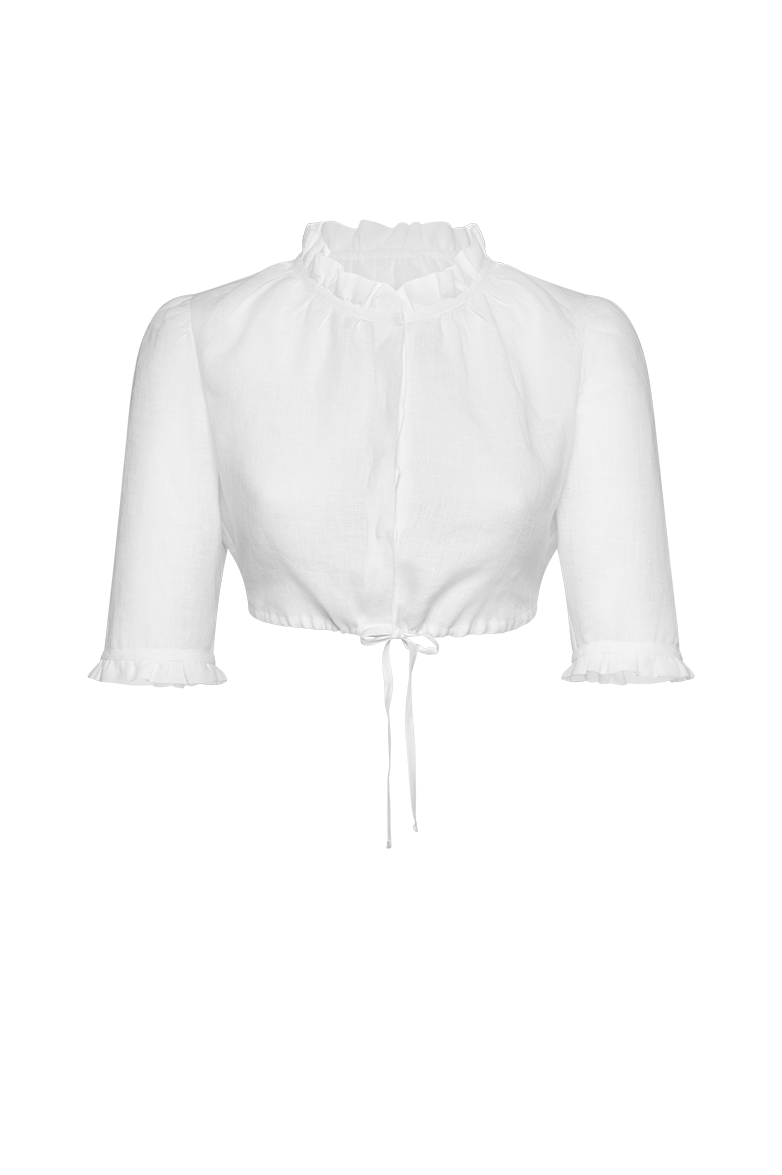 Rüschen-Dirndlbluse - Bild 1