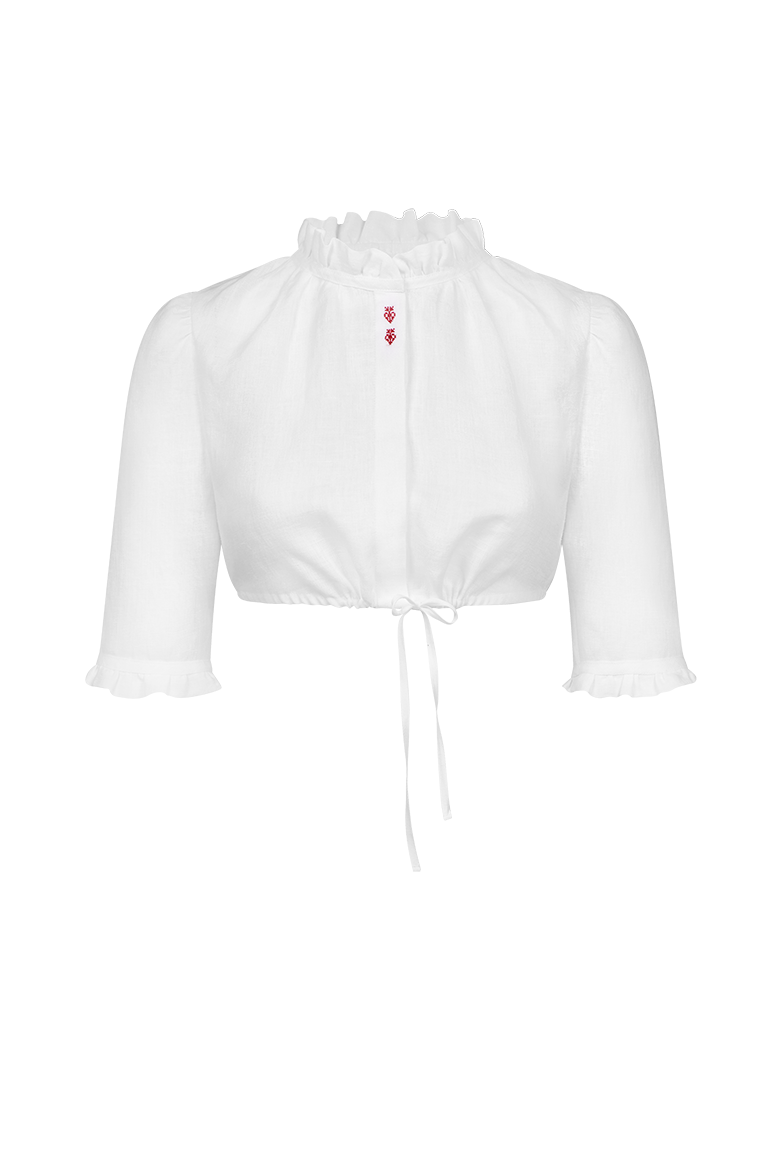 Monogramm-Dirndlbluse - Bild 1
