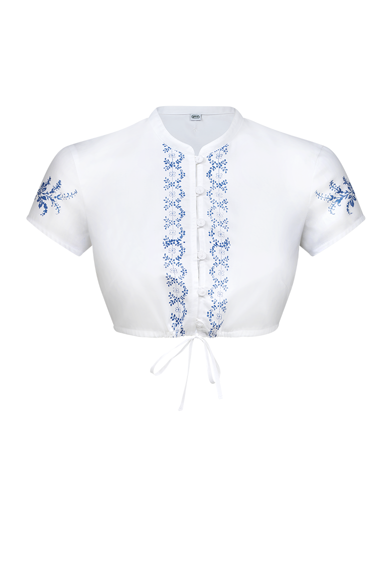 Modeldruck-Bluse - Bild 1