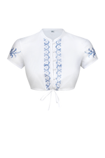 Modeldruck-Bluse - Miniatur 1