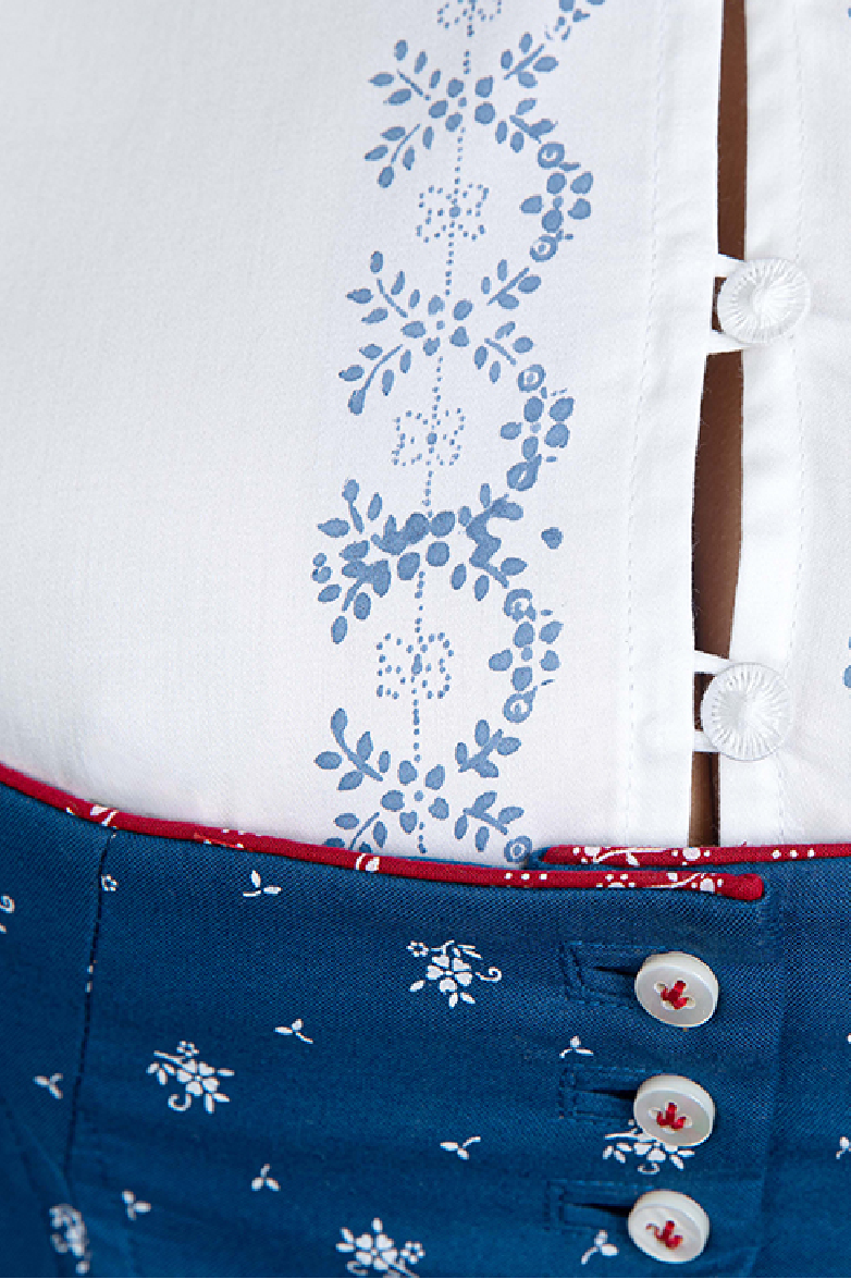 Modeldruck-Bluse - Bild 7