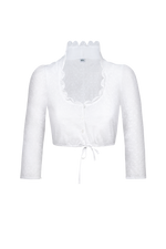 All-over bestickte Dirndlbluse - Miniatur 1