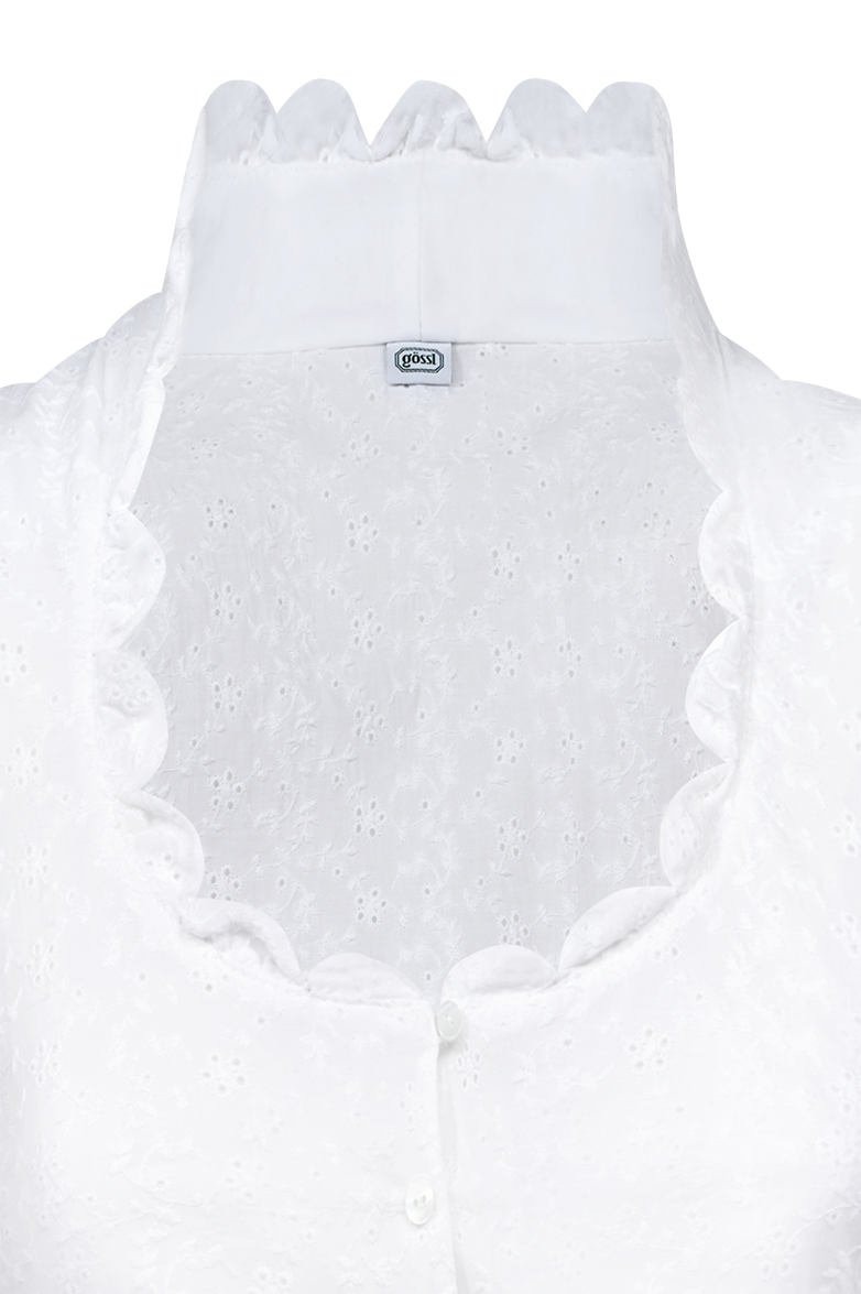 All-over bestickte Dirndlbluse - Bild 4