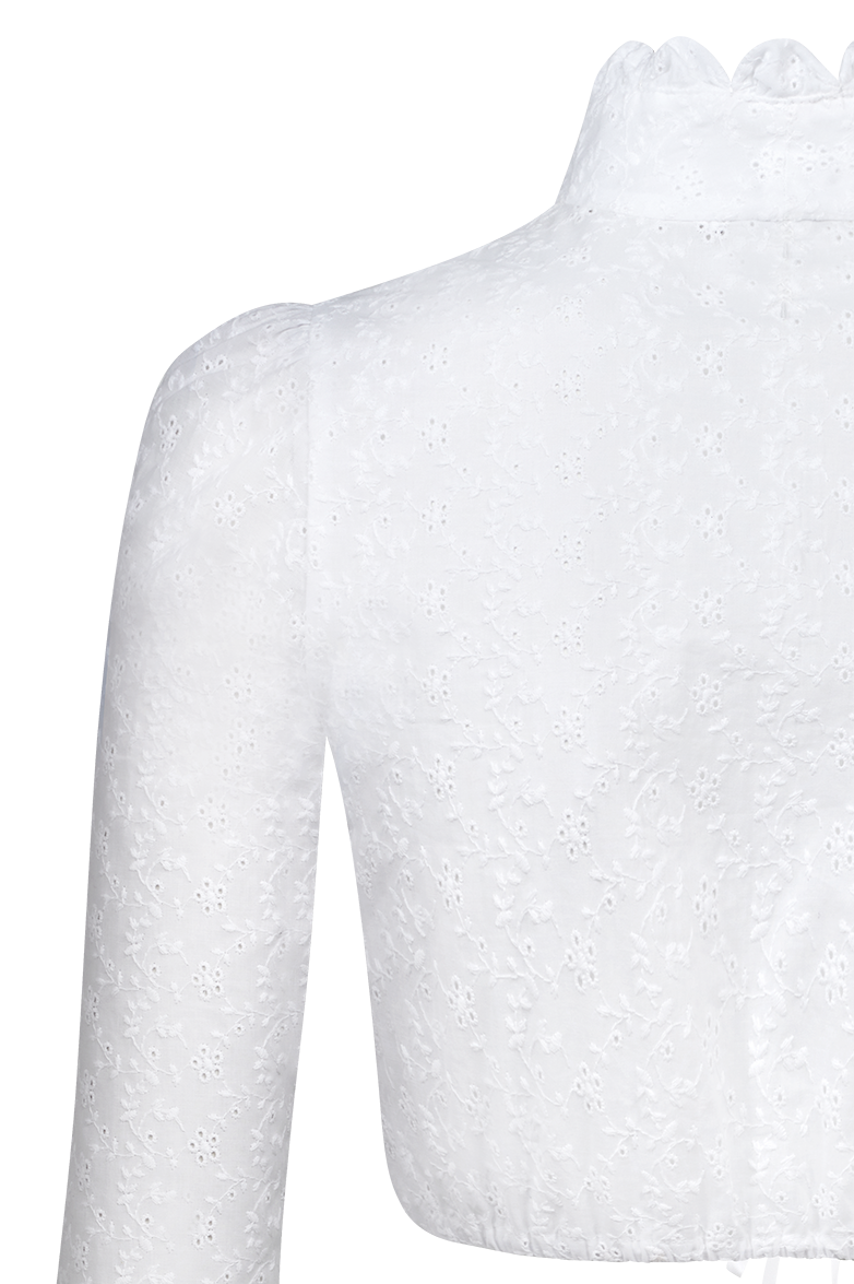 All-over bestickte Dirndlbluse - Bild 6