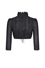 All-over bestickte Dirndlbluse - Miniatur 9