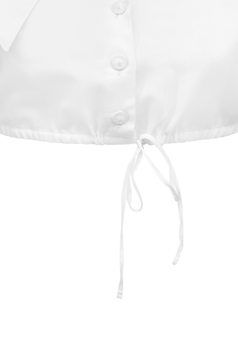 Dirndlbluse mit drapiertem Arm - Bild 3