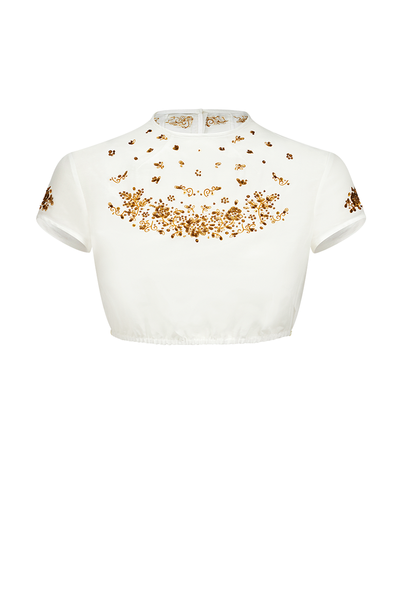 Goldbluse - Bild 1