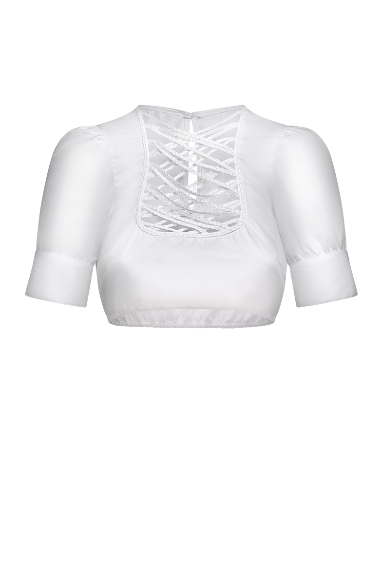Dirndlbluse mit filigranenen Bändern - Translation missing: de.products.product.media.image 1